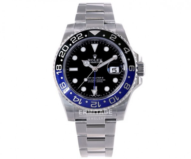 Rolex GMT-Master II 116710BLNR Steel Blue & Black Bezel